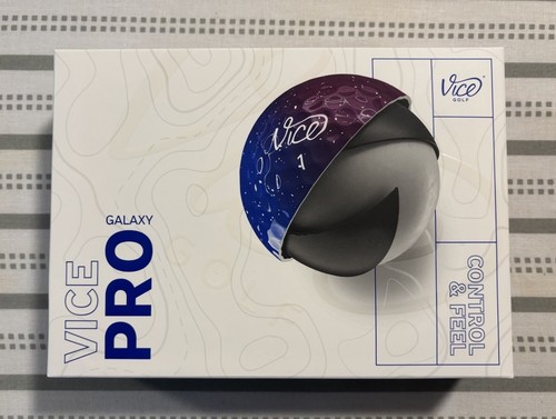 Vice Golf Pro GALAXY Drip Golf Balls - Special Edition New 1 Dozen SOLD OUT - Picture 5 of 5
