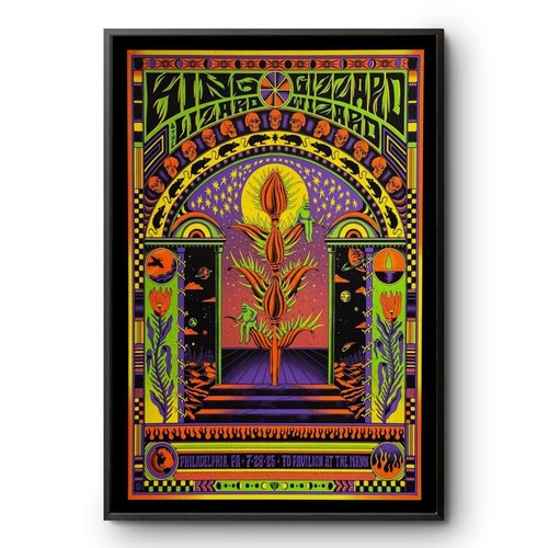 HOT King Gizzard & The Lizard Wizard 28. Juli 2025 Philadelphia, PA Poster 18x24