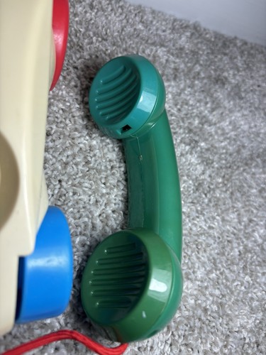 Vintage 2003 Fisher Price Counting Friends Animal Kids Pull Phone B4759 TESTED! - Picture 8 of 17