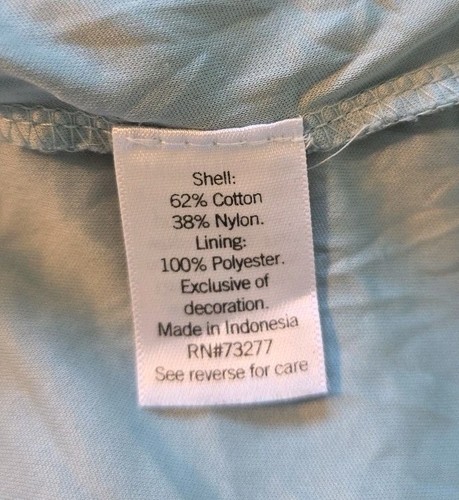 Usado en Excelente Condición Talla M LC LAUREN CONRAD Top con Ojales, Forrado, Cuello Cuadrado, Mangas Abullonadas 3/4 - Imagen 5 de 7