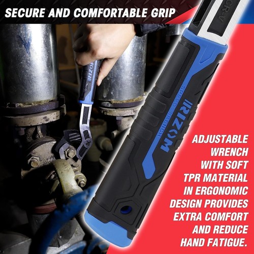 Rizom Self Adjusting Wrench, 8” and 12” Pipe 2-Piece Adjustable... - Picture 7 of 7