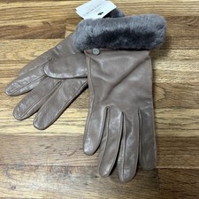 UGG Leather Gloves Sz L NWT  95