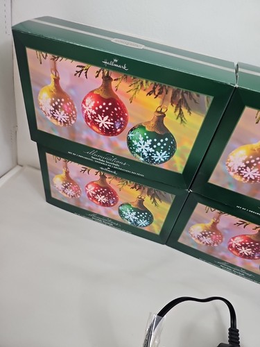 Lote de 18 Adornos Iluminaciones Sello y 2x Cajas Eléctricas ~ Probado Funcionando - Imagen 10 de 11