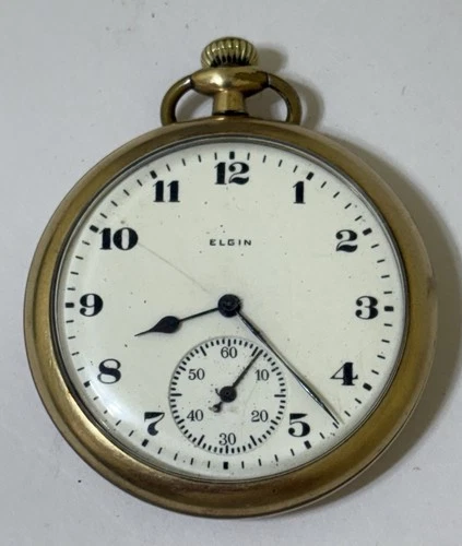 Antique ELGIN Pocket Watch - Illinois Ramona 20 year Gold Filled Case