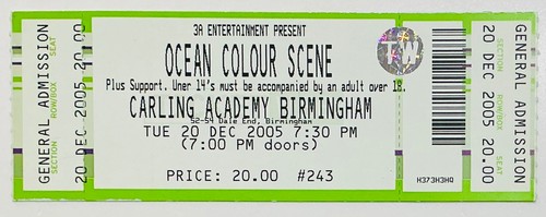Original Concert Tickets Artists (Beginning with O) Select From Dropdown List - Picture 7 of 41