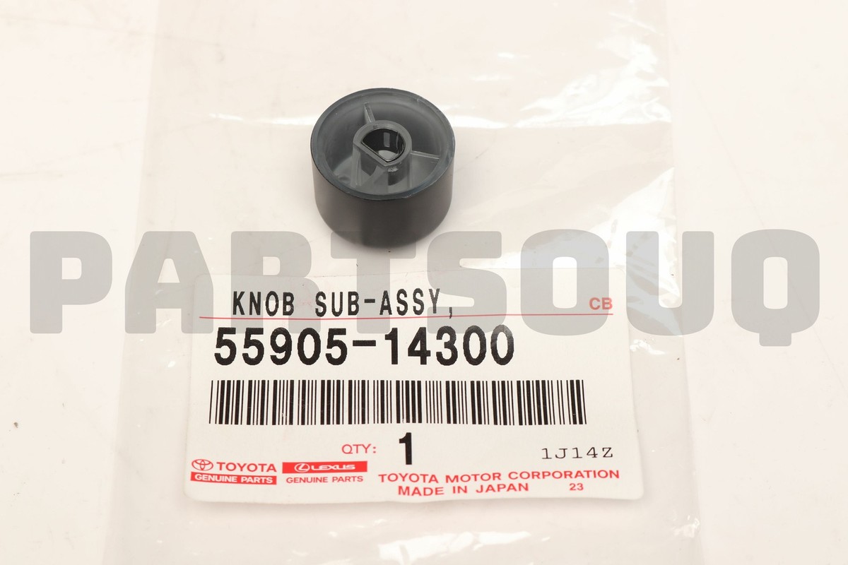 5590514300 Genuine Toyota KNOB, HEATER CONTROL 55905-14300