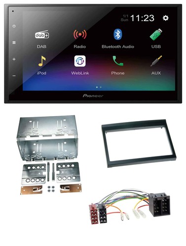 Pioneer USB Bluetooth DAB 2DIN MP3 Autoradio für Porsche Boxster 1996-2004 - Bild 1 von 6