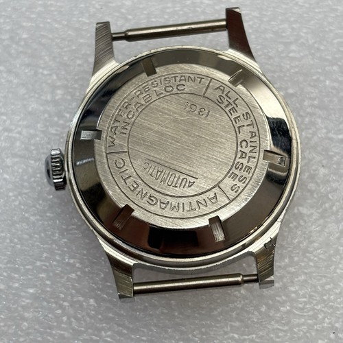 Broken Vintage Ramona 30 Jewels Automatic Incabloc Watch Mens Calvert Bidynator - Picture 2 of 6