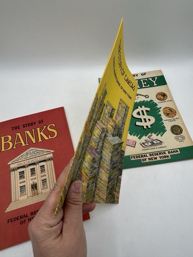 Cómics de colección del Banco de la Reserva Federal Historia de bancos, historia de cheques y dinero - Imagen 19 de 23