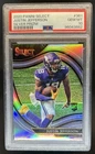 2020 Panini Select Justin Jefferson RC Silver Prizm Field Level #361 PSA 10