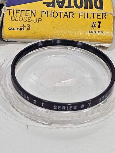 Vintage Tiffen Photar Series #7 (50mm) Neutral Density Drop-in Filter Close Up+3 - Picture 2 of 4