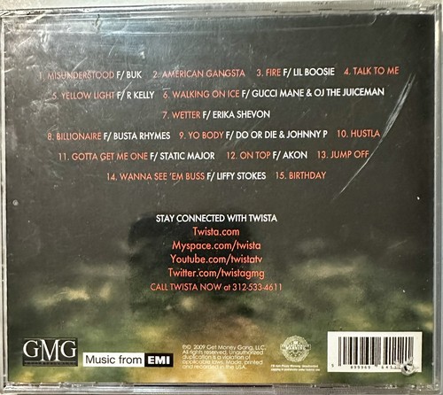 TWISTA Category F5 Hip Hop Rap Various Artists CD New Sealed - Foto 2 di 3