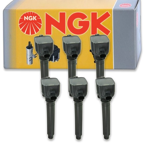 6 pcs NGK Ignition Coil for 2011-2016 Jeep Grand Cherokee 3.6L V6 - Spark ol - Picture 1 of 5