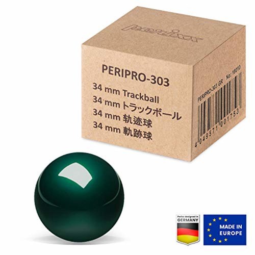 Perixx Zamienna kula na myszy Tor zielona do Logicool M570 / Elecom 34m F / S wTrack - Zdjęcie 6 z 7