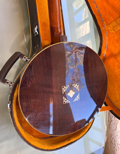 Epiphone 1970 JAPÓN 5 Cuerdas Banjo con Estuche Rígido EXCELENTE ESTADO - Imagen 6 de 21