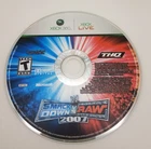 WWE SmackDown vs Raw 2007 (Microsoft Xbox 360, 2006) *Game Disc Only*