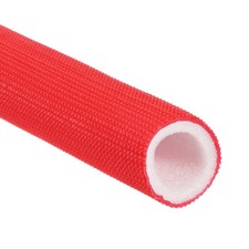 4.9ft Pipe Insulation Tube 2pcs 1-1/8" ID Insulated Foam Tube Handle Grip Red