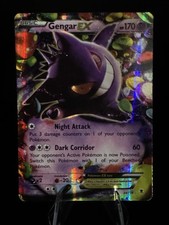 Gengar EX 34/119 XY - Phantom Forces Holo Pokemon