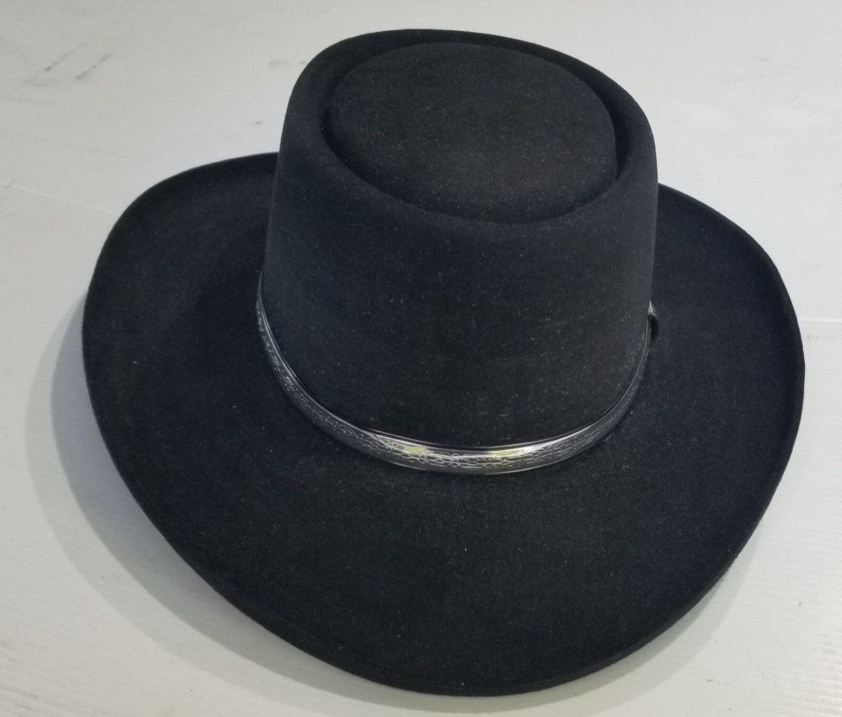 80s TEXAS HATS Cowboy Hat XXXXX BEAVER 黒 80s TEXAS HATS Cowboy Hat XXXXX BEAVER 黒