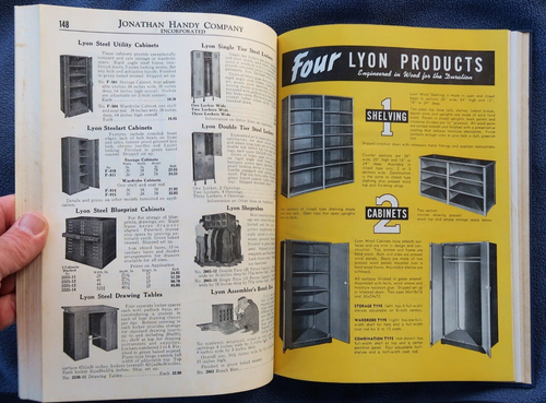 JONATHAN HANDY CO. Mill Supplies & Heavy Hardware CATALOG - New Bedford MA 1942 - Picture 12 of 13