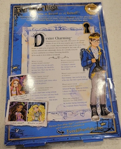 Ever After High - Dexter Charming Neu im Karton 2013 - Bild 3 von 3