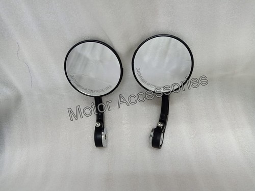 Fit For Royal Enfield Super Meteor & Shotgun 650cc Handle Bar End Mirror Kit - Picture 6 of 8