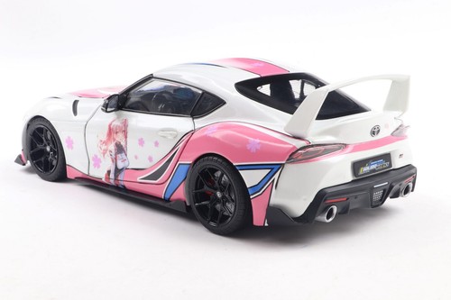 SOLIDO S1809008 TOYOTA GR SUPRA SOLIDO WORKS ITASHA WHITE 2024 1/18 - Picture 3 of 5