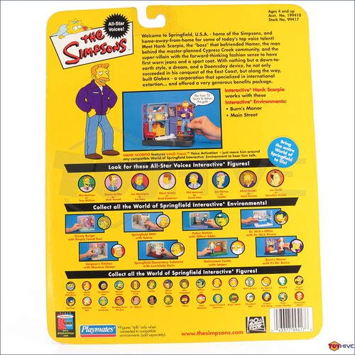 Die Simpsons - Hank Scorpio Albert Brooks - All-Star Voices by Playmates - Bild 3 von 3