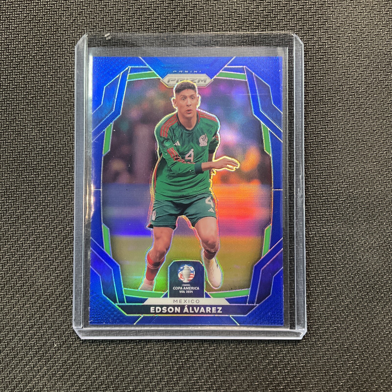 2024 Panini Prizm Copa America Edson Alvarez #136 Blue /110