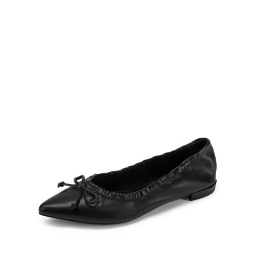 Dream Pairs Women Slip On Flat Shoes PU Pointed Toe Comfort Ballerina Shoes