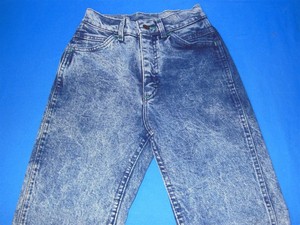 Vintage Pantalon Jeans haute des 80 Acid pour Jeans années femmes Wash taille Lee Denim wqfCAEt