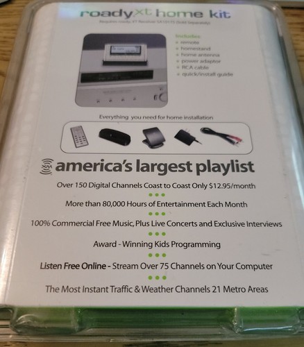 XM Satellite Radio New Delphi Roady XT Home Kit for Roady XT Receiver SA10175  - Picture 4 of 9