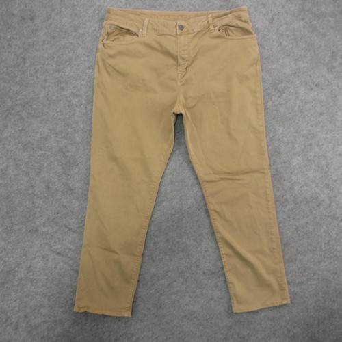 American Eagle Jeans Herren 40x30 Braun Dark Wash Straight Leg Jeans