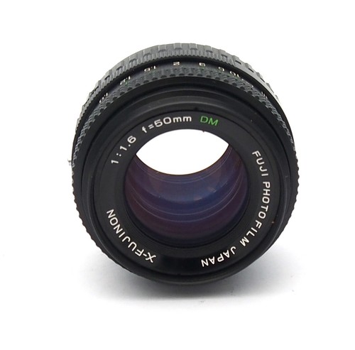 Fuji X-Fujinon DM 50mm F1.6 Prime Portrait Lens for Fujica AX SLR - Picture 2 of 5