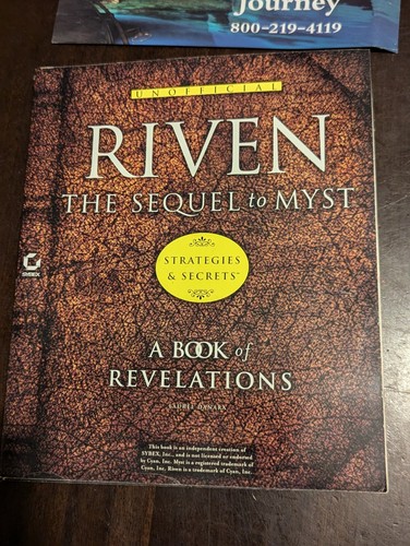 Myst PC Lot Including Riven: The Sequel to Myst Big Box PC Windows/Mac, 1997 - Picture 19 of 22