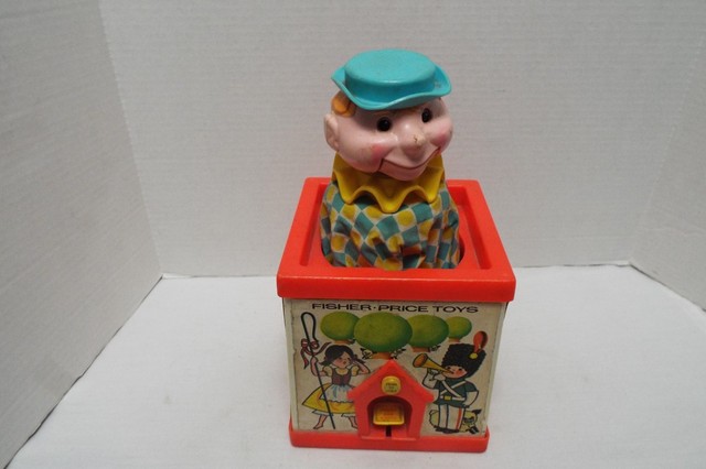1970 fisher price jack in the box puppet