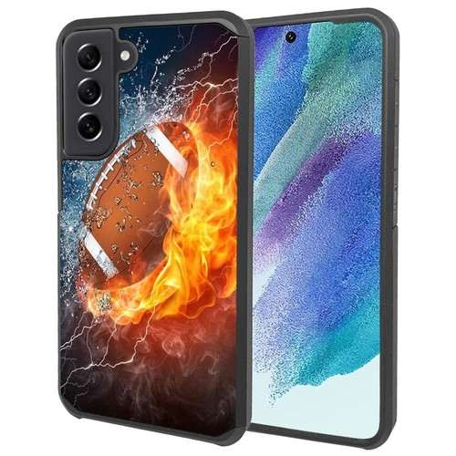 Für Samsung Galaxy S21 FE 5G Slim Stoßfest Dual Layer Hülle + Hartglas f9 - Bild 25 von 25