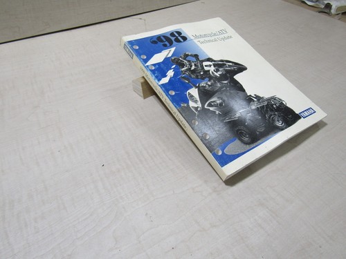 1998 YAMAHA MOTORCYCLE ATV TECHNICAL UPDATE MANUAL SPECS LIT-17500-00-98 - Picture 2 of 5
