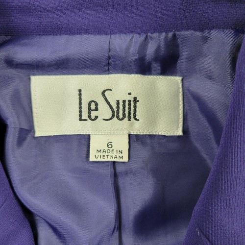 Le Suit 2-Piece Suit Womens 6 Jacket Sport Coat + 6 Pencil Skirt 26x24 - Picture 4 of 16