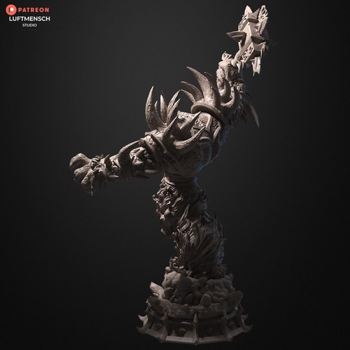 Figurine de Ragnaros, World of Warcraft, Impression 3D Wow - Imagen 4 de 9