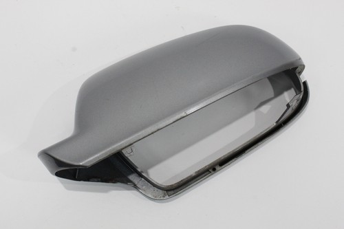 Audi A4 B8 A5 NS Left Door Wing Mirror Housing Quartz Grey LY7G 8F0857527 - Picture 2 of 4