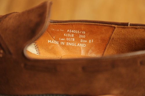 Zapatos Mocasines Loake Marrón Gamuza Borlas Para Hombres Reino Unido 8.5 EE. UU. 9.5 UE 42.5 - Imagen 10 de 11