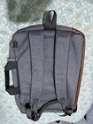 Gray CoolBELL Convertible Backpack Messenger Bag Shoulder Laptop Bag rrp. £150