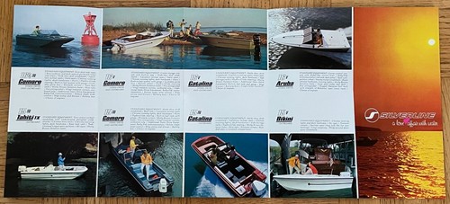 1971 Silverline Boat Dealer Stamped Sales Brochure Catalog COMORO SAMOA ARUBA + - Picture 3 of 3