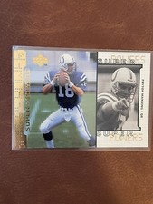 Peyton Manning 1998 Upper Deck Super Powers Rookie Card Colts RC #S16