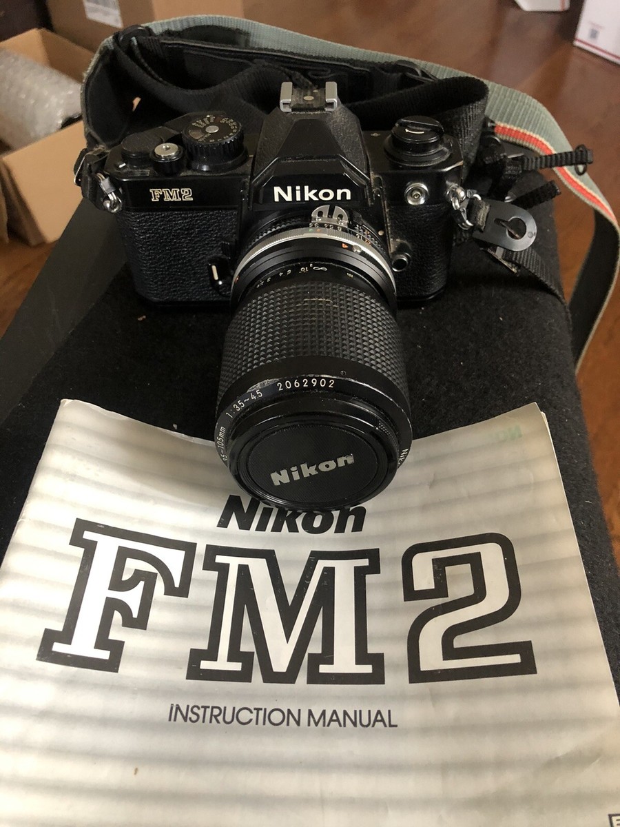 Nikon FM2 ブラック ＋ AF Nikkor 35-105mm Nikon FM2 Black