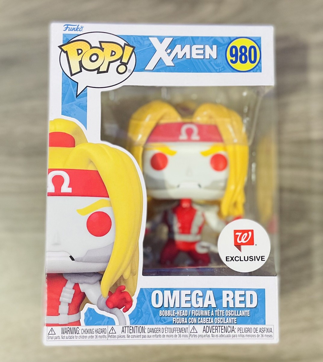 NEW Funko Pop! Omega Red (Marvel, X-Men #980 Walgreens NEW Funko Pop! Omega Red (Marvel, X-Men #980 Walgreens