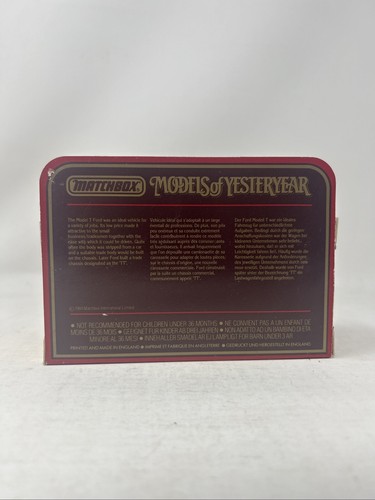 (1/43): Models of Yesteryear Matchbox Y12 Model T Ford Low-sided Truck. - Picture 3 of 6
