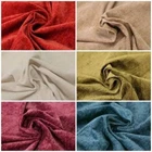 Designer Luxury Thick Heavy Weight Curtain Upholstery Chenille Velvet Fabric