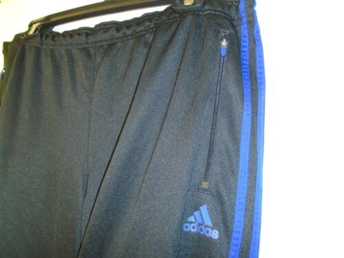 ADIDAS CLIMALITE TRAININGSHOSE SPORTLEGGINGS SCHWARZ MIT BLAUEN STREIFEN DAMEN XL - Bild 4 von 13